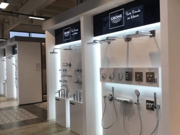Výhradní výrobcovia showroomu pre značku GROHE